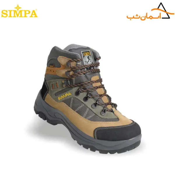 کفش کوهنوردی ایرانی سیمپا دنا خاکی زرد