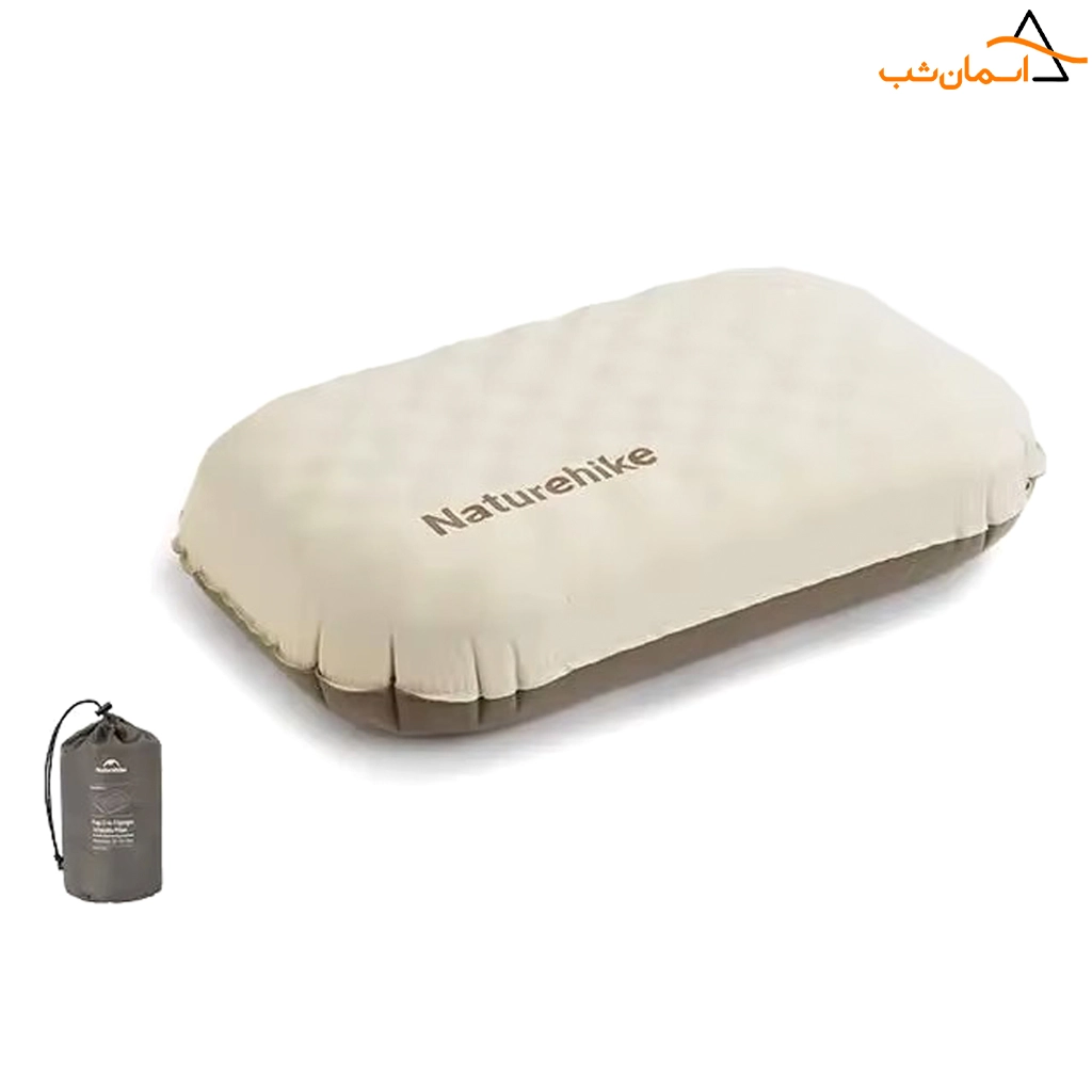 naturehike-cnk2300dz024-yugu-2-in-1-sponges-inflatable-pillow-1 بالش بادی اسفنجی نیچرهایک CNK2300DZ024