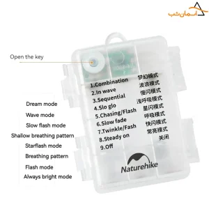 حالات روشنایی ریسه نیچرهایک CNH22DQ028