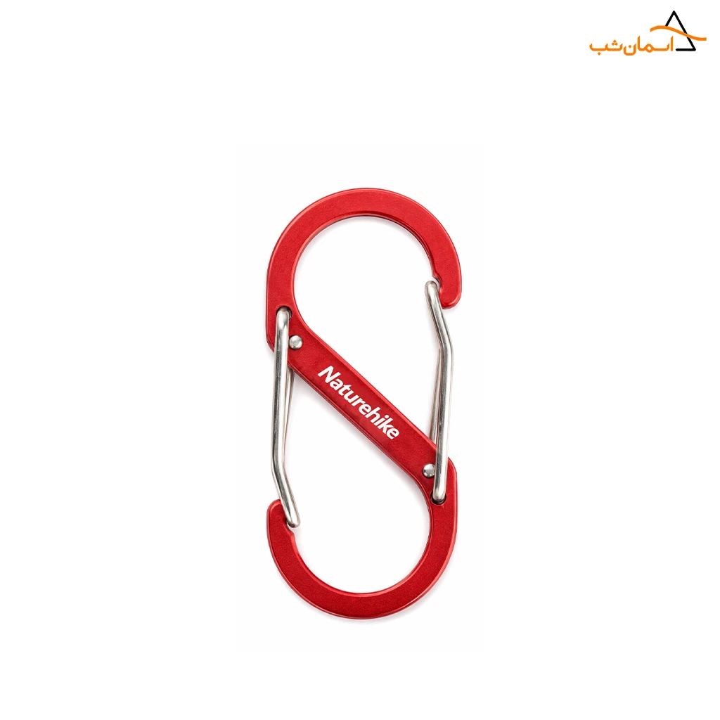 naturehike-medium-s-shaped-aluminum-alloy-buckle-1 قلاب اس (S) شکل نیچرهایک سایز متوسط